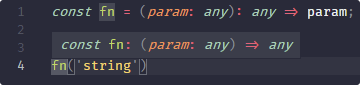 Using the any type in TypeScript